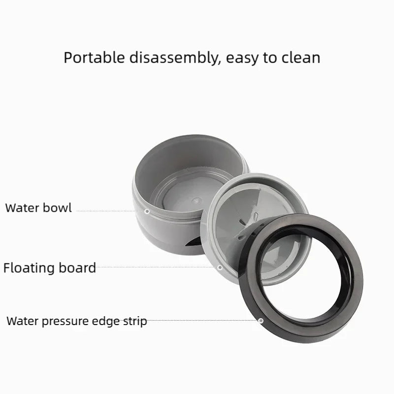 Pet Dog Bowls Floating Not Wetting Mouth Cat Bowl No Spill Drinking Water Feeder Plastic Portable Dog Bowl Dog Accessories