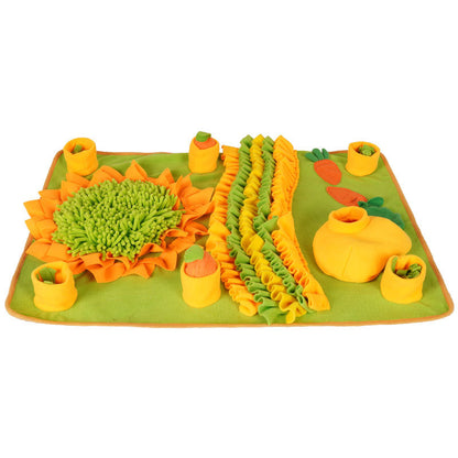 Large Snuffle Mat for Dogs Pet Interactive Training and Stress Relief Sniff Mat Feeding Mat Slow Feeder Dog Treat Mat Dog Toys