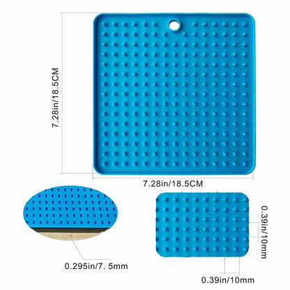 Mat for Dogs Cats Slow Food Bowls Silicone Pets Feeding Lick Pad Pet Slow Feeder Anxiety Food Container Lickimat for Dogs Puppy