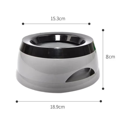Plastic anti Spill Dog Bowl for Travel Floating Design Pet Drinking Water Feeder No Wetting Mouth Dog Cat Supplies