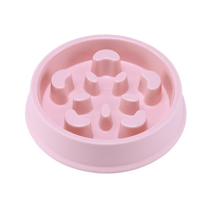 Pet Bowl anti Choking Slow Feeding Puzzle Feeder