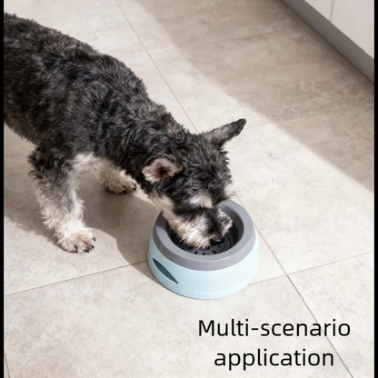 Pet Dog Bowls Floating Not Wetting Mouth Cat Bowl No Spill Drinking Water Feeder Plastic Portable Dog Bowl Dog Accessories