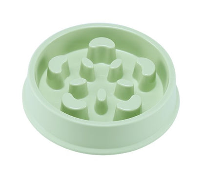 Pet Bowl anti Choking Slow Feeding Puzzle Feeder
