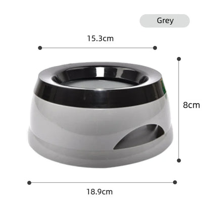 Pet Dog Bowls Floating Not Wetting Mouth Cat Bowl No Spill Drinking Water Feeder Plastic Portable Dog Bowl Dog Accessories